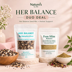 Her Balance Duo Deal – Her Balance Seed Mix + Herbal Support